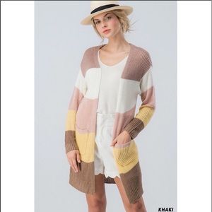 🌼💥HP🙌🏼💥💛🤎💛- KHAKI color block with pockets